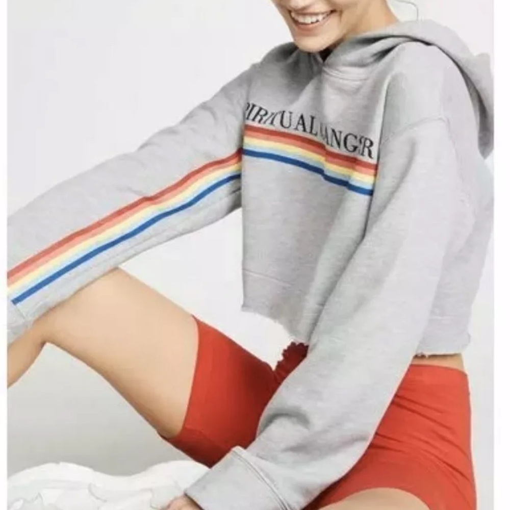 Spiritual Gangster SG Rainbow Dancin The Night Away Hoodie SMALL - Picture 4 of 9